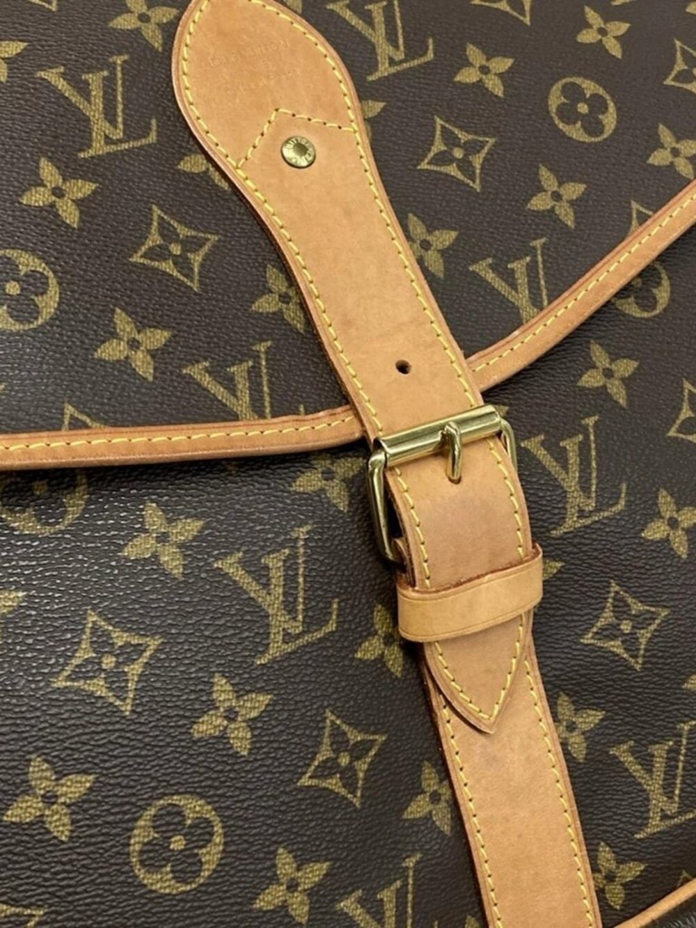 LOUIS VUITTON Hunting Bag M41140 Monogram SP1928 Boston Bag Monogram Canvas - Picture 11 of 16